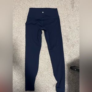 Navy lululemon leggings